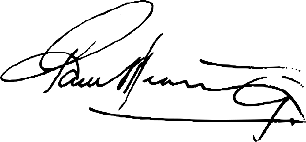 Dylan J. Keating signature