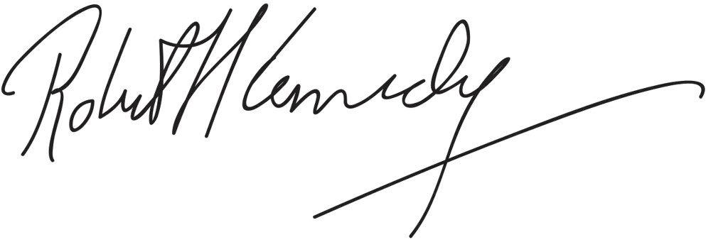 Robert Kennedy signature